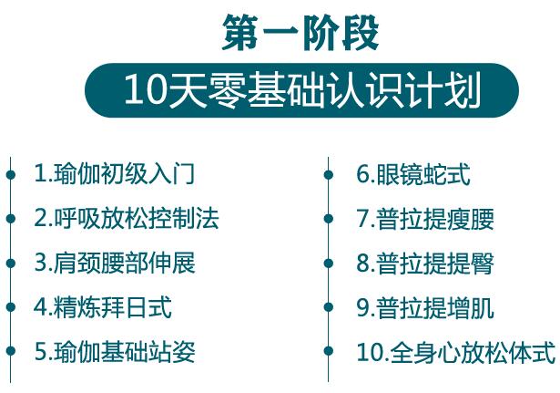 瑜伽减肥初入门教学视频全套免费下载 