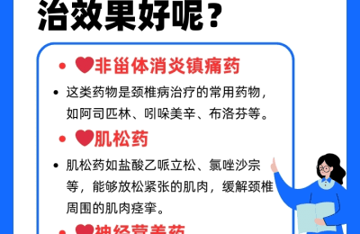 如何选择适合自己的治疗颈椎病的药物？